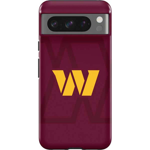 NFL Washington Commanders Large Logo Google Pixel 8 Pro Impact Case